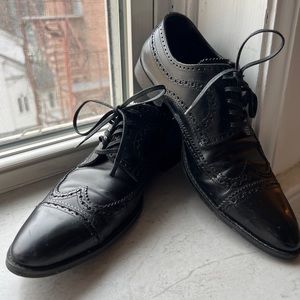 Vintage leather Dolce & Gabbana Oxfords (woman’s) - made in Italy